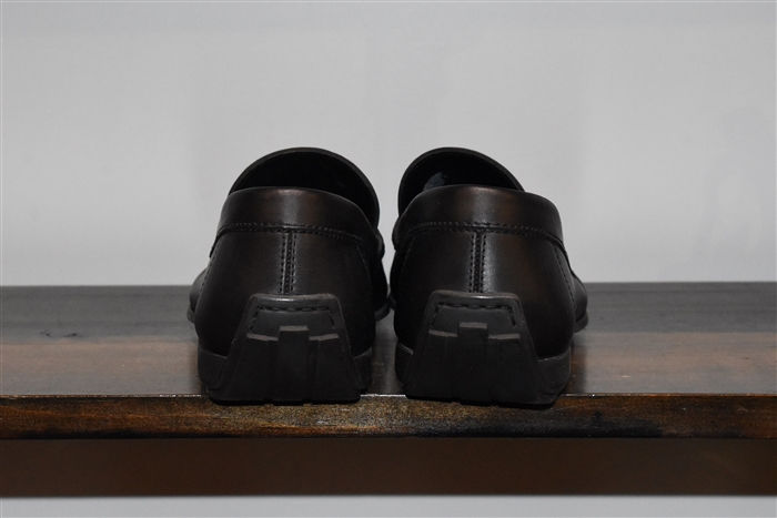 Black Leather Salvatore Ferragamo Loafer, size 9.5