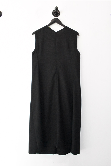 Basic Black Comrags Midi Dress, size L