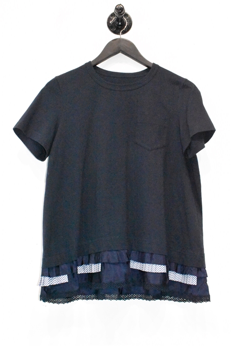 Navy Sacai T-Shirt, size M