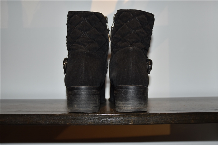 Basic Black Stuart Weitzman Ankle Boots, size 7