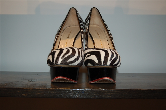 Animal Print Charlotte Olympia Pumps, size 9