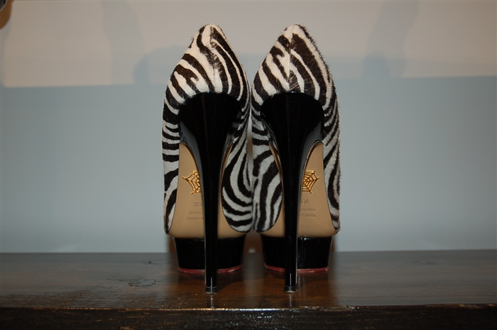 Animal Print Charlotte Olympia Pumps, size 9