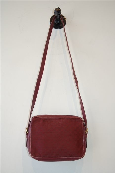 Burgundy Gucci - Vintage Cross-Body, size S