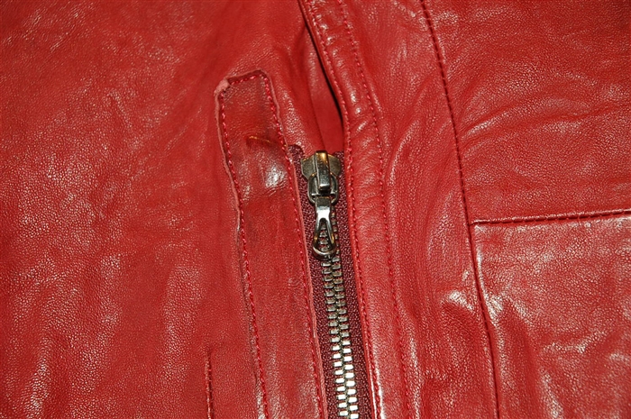 Oxblood Julius Leather Jacket, size M