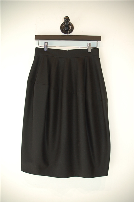 Basic Black Saint Laurent Bubble Skirt, size 6