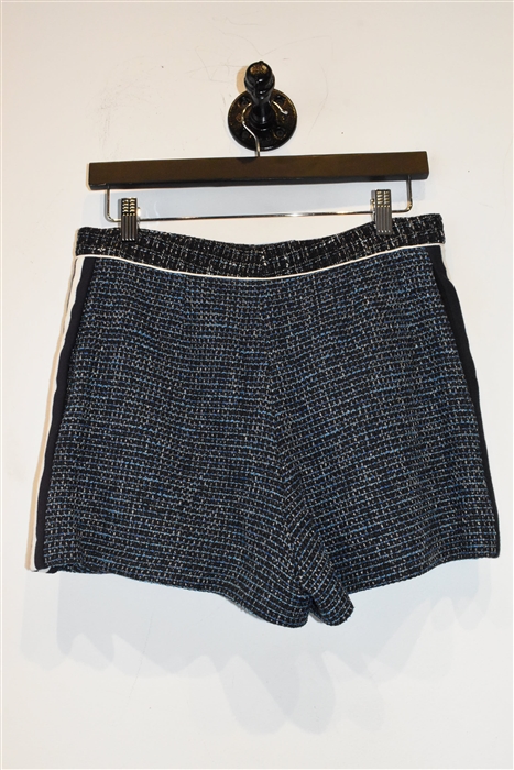 Blue Tweed Sandro Shorts, size 6