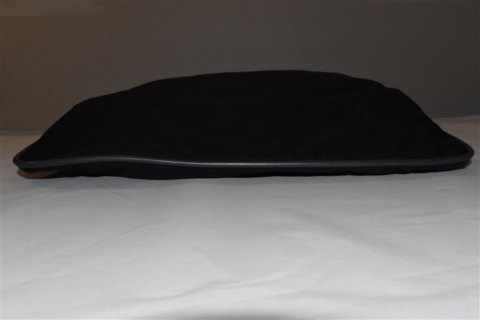 Black & Gray Prada Messenger, size S