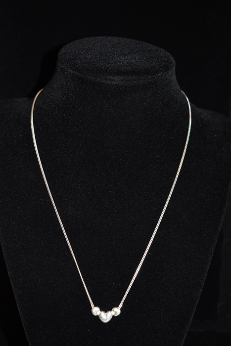 Sterling Silver Courreges - Vintage Necklace, size O/S