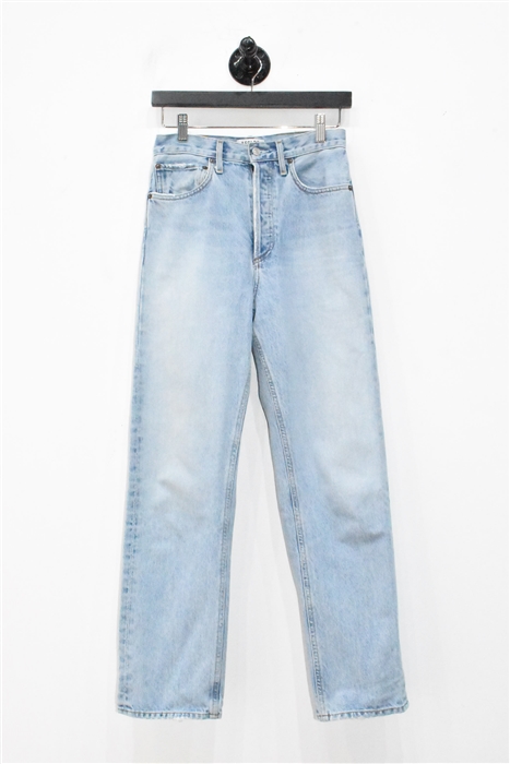 Light Denim Agolde Slim-leg Jean, size 25