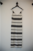 White & Black Alice + Olivia Sweater Dress, size L