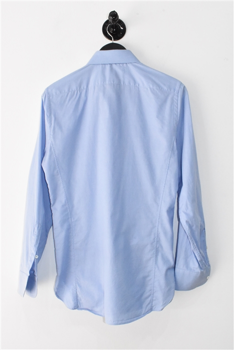 Sky Blue Gucci Button Shirt, size S