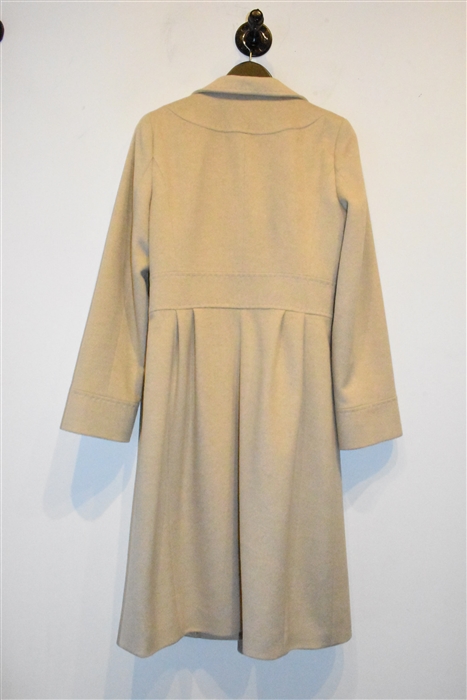 Oatmeal Escada Coat, size 6