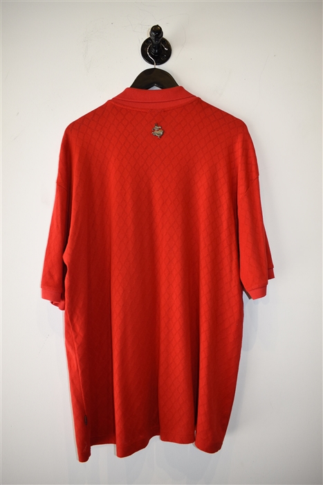 Bright Red Just Cavalli Polo, size 2XL
