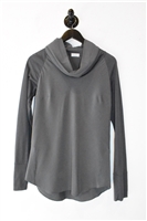 Dark Silver Brunello Cucinelli Pullover, size S