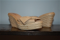 Beige Valentino Mules, size 8