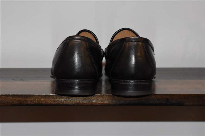 Black Leather Gucci Loafer, size 9.5