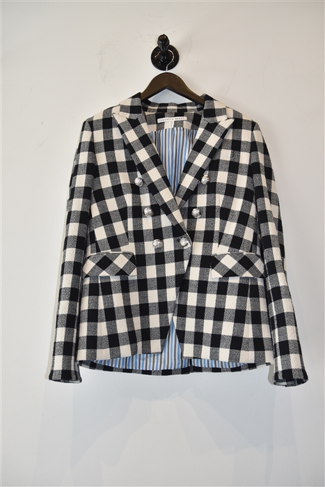 White & Black Veronica Beard Blazer, size 10