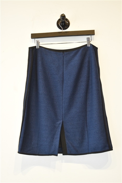 Midnight Blue Lida Baday Pencil Skirt, size M