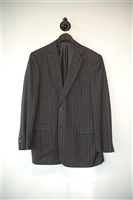 Gray Stripe Brioni Two-Piece Suit, size 40