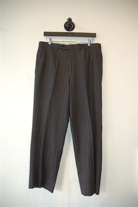 Gray Stripe Brioni Two-Piece Suit, size 40