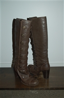 Dark Leather Dolce & Gabbana Boots, size 8.5