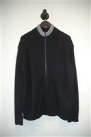 Black Versace Jeans Couture Zippered Sweater, size L