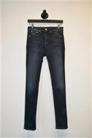 Dark Denim Rag & Bone Skinny Jean, size 26