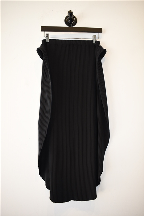 Basic Black Issey Miyake Maxi Skirt, size M