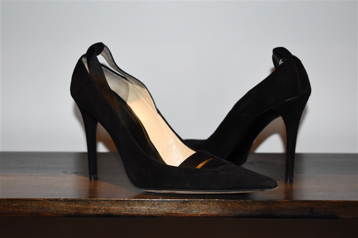 Black Suede Gucci Pumps, size 6.5