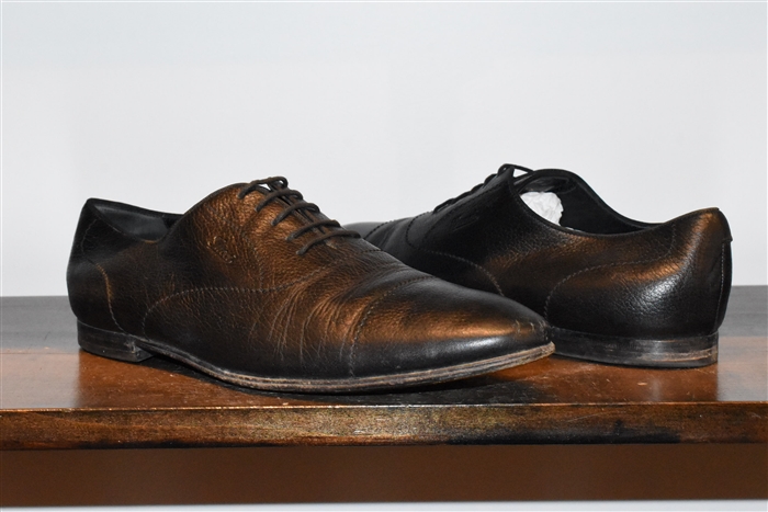Black Leather Gucci Oxford, size 9
