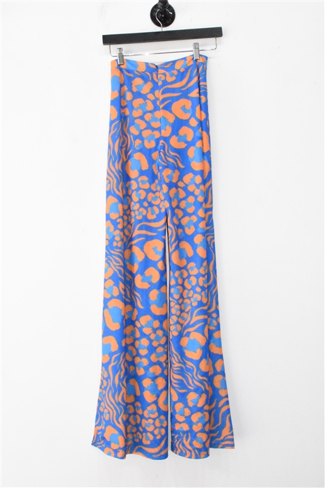 Blue & Orange Eliya The Label Flared Trousers, size 2