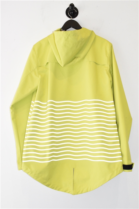 Neon Yellow ICNY Rain Jacket, size M