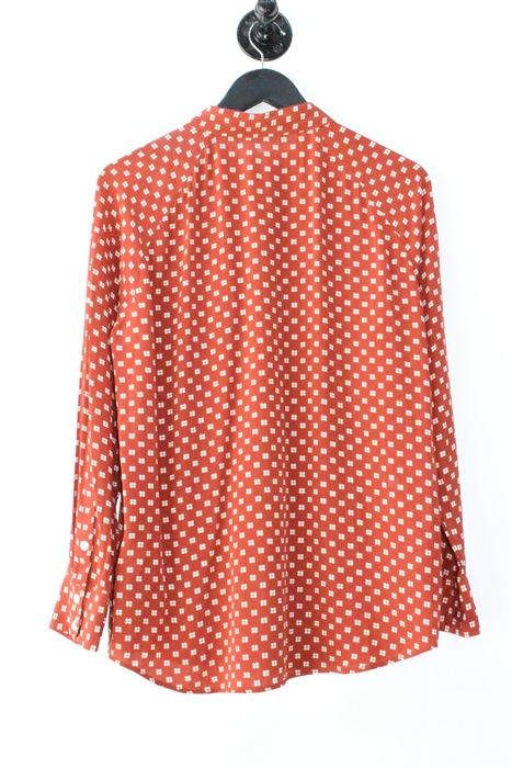 Rust Equipment Silk Shirt, size L