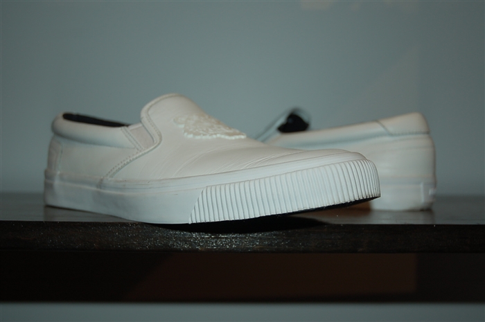 Bright White Kenzo Slip-On Shoe, size 11