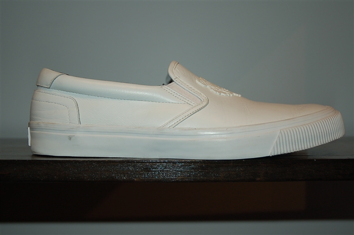 Bright White Kenzo Slip-On Shoe, size 11