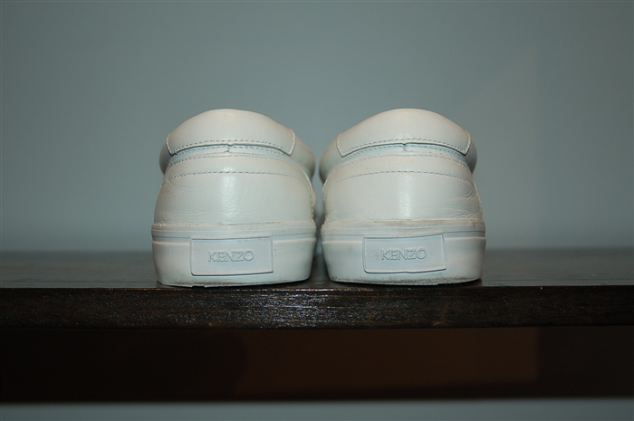 Bright White Kenzo Slip-On Shoe, size 11