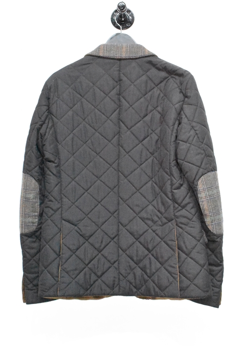 Espresso Etro Quilted Jacket, size S