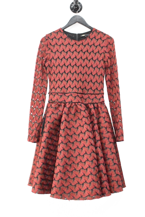 Deep Red Maje A-Line Dress, size M