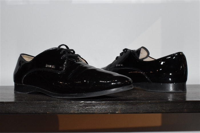 Black Leather Prada Derby, size 10