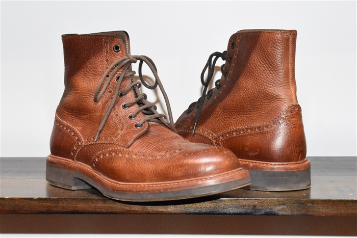 Whiskey Brunello Cucinelli Boots, size 9