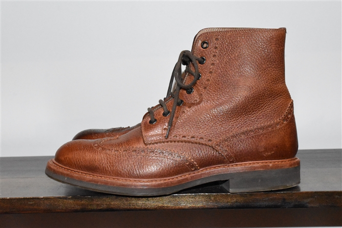 Whiskey Brunello Cucinelli Boots, size 9