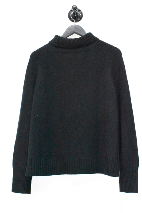 Basic Black Nili Lotan Cashmere Sweater, size M