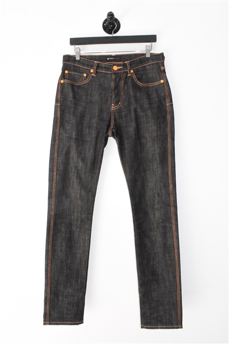 Faded Black Purple Denim, size 31