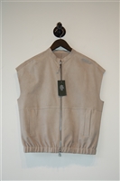 Pale Gray Eleventy Vest, size 6