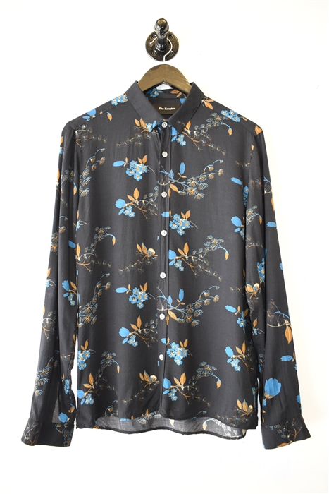 Floral The Kooples Button Shirt, size M