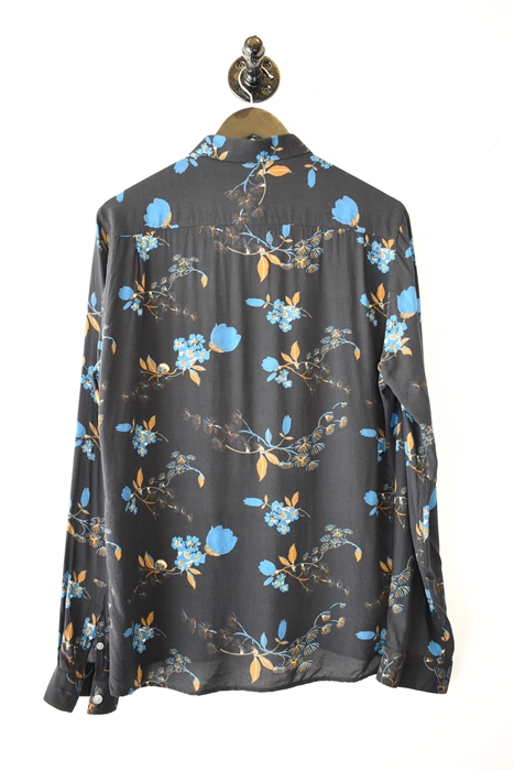 Floral The Kooples Button Shirt, size M