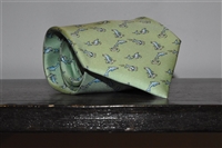 Light Sage Hermes Tie, size O/S