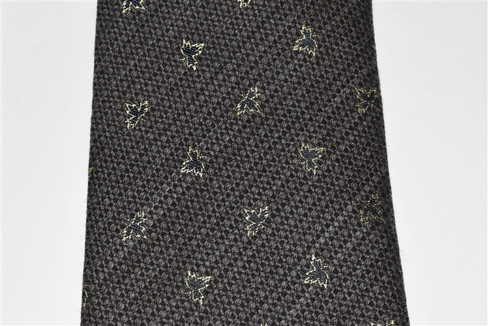 Brown & Black Hermes Tie, size O/S