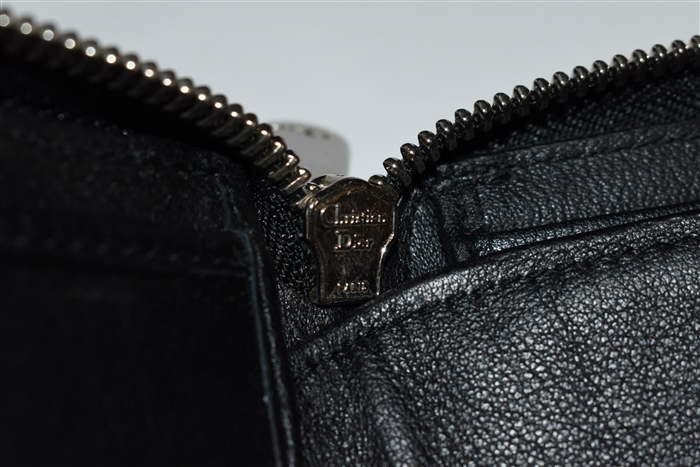 Black Patent Dior Travel Wallet, size O/S