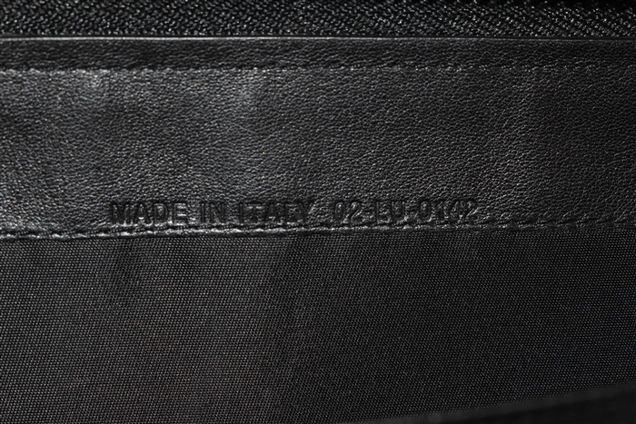 Black Patent Dior Travel Wallet, size O/S